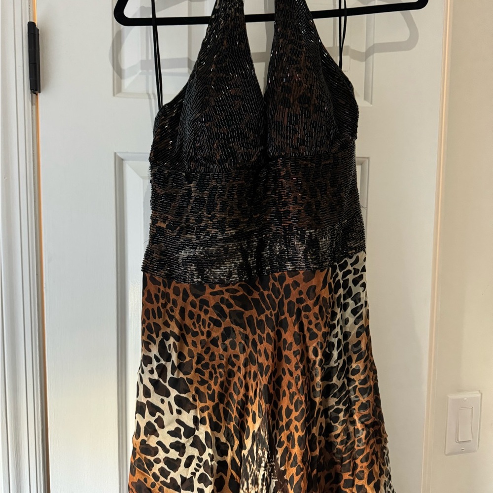 Jovani Animal Print Dress